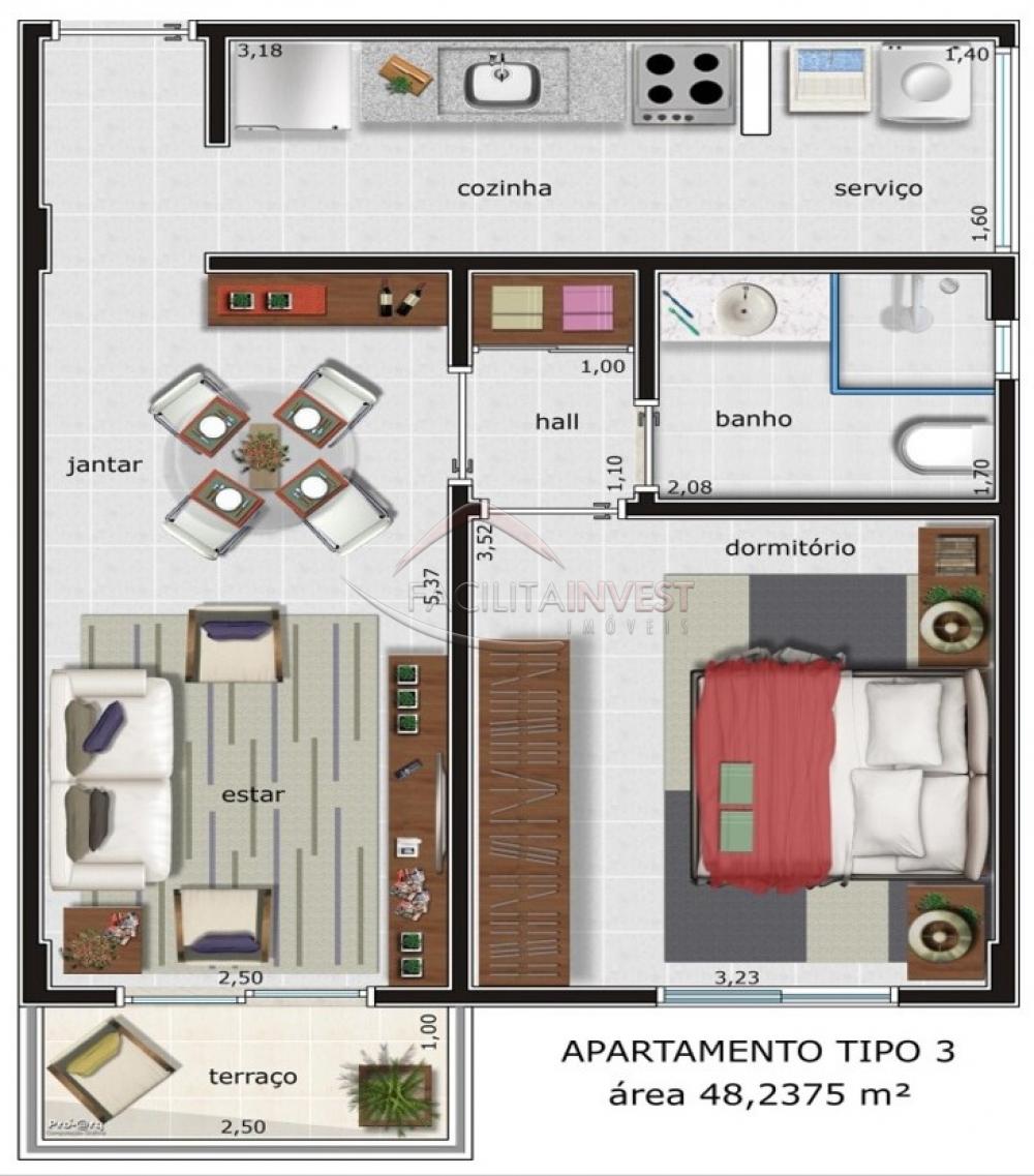 Alugar Apartamentos / Apart. Padrão em Ribeirão Preto R$ 1.100,00 - Foto 11