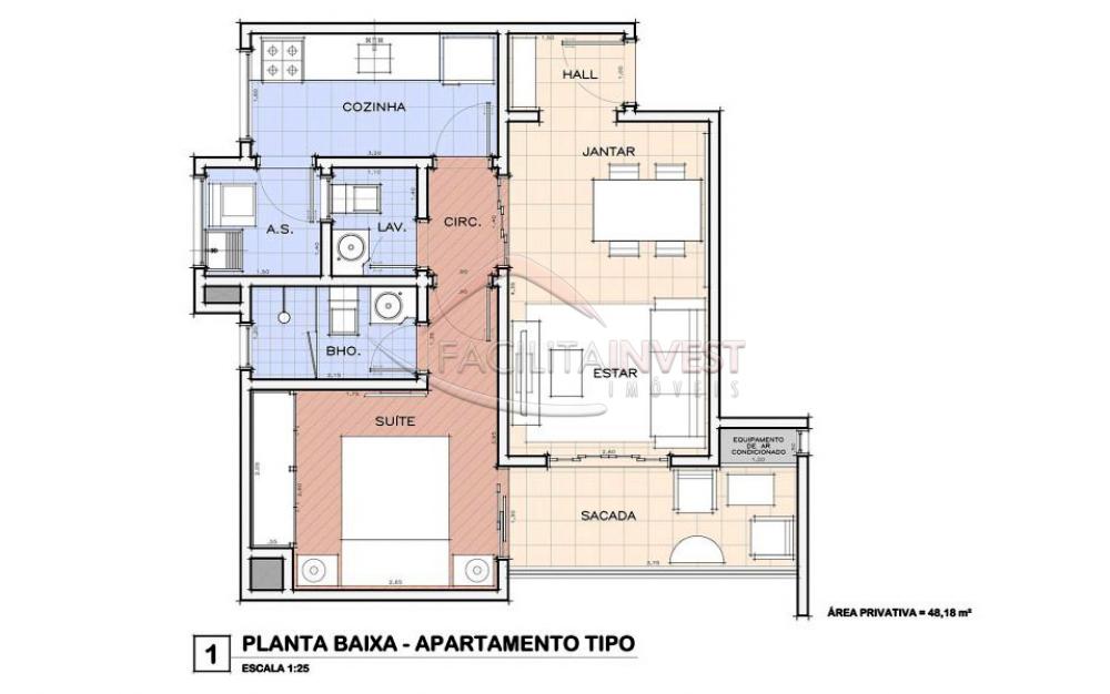 Alugar Apartamentos / Apart. Padrão em Ribeirão Preto R$ 900,00 - Foto 15